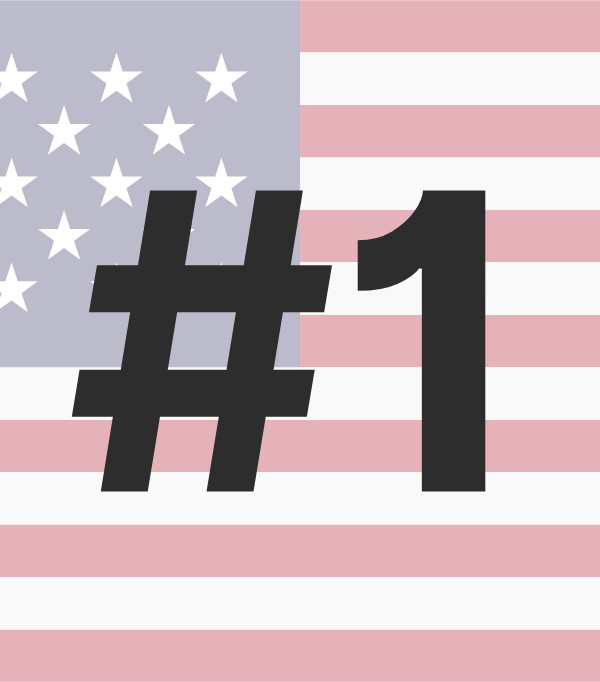 Nr. 1 in den USA